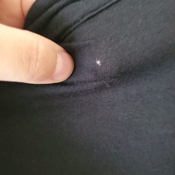 Comfy USA Palm Bay Black Vest Zip Up Top Size Small - Picture 6 of 6